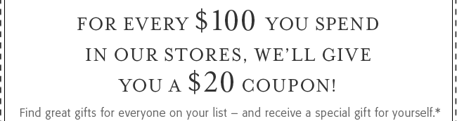 THIS WEEKEND ONLY! NOVEMBER 27th-29th - A Gift For You