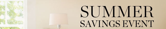 SUMMER SAVINGS EVENT