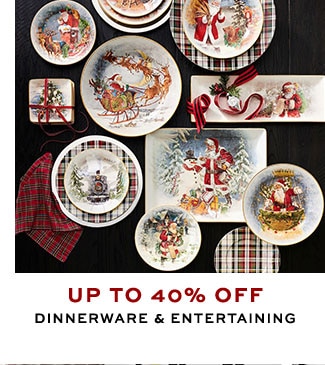 up to 40% Offdinnerware & entertaining