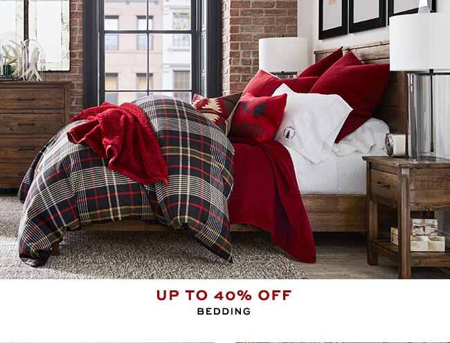 up to 40% Off BEDDING