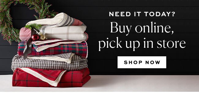 Buy online, pick up in store