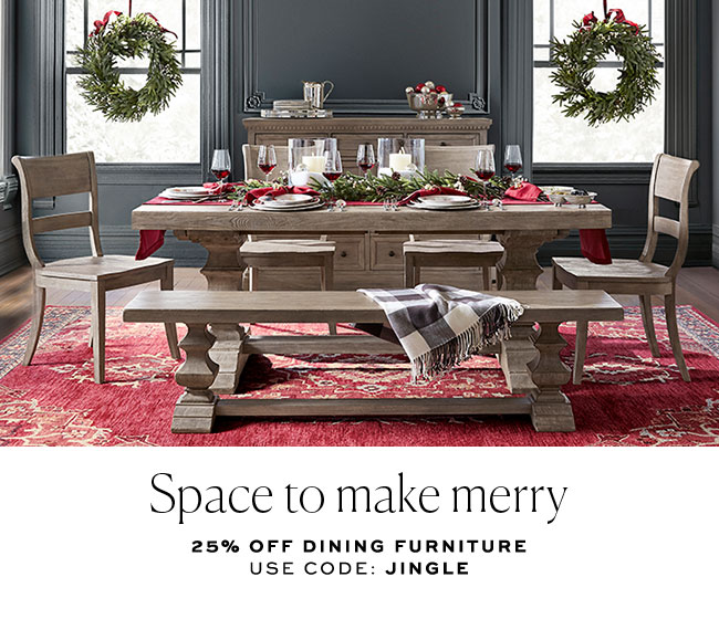 Space to make merry