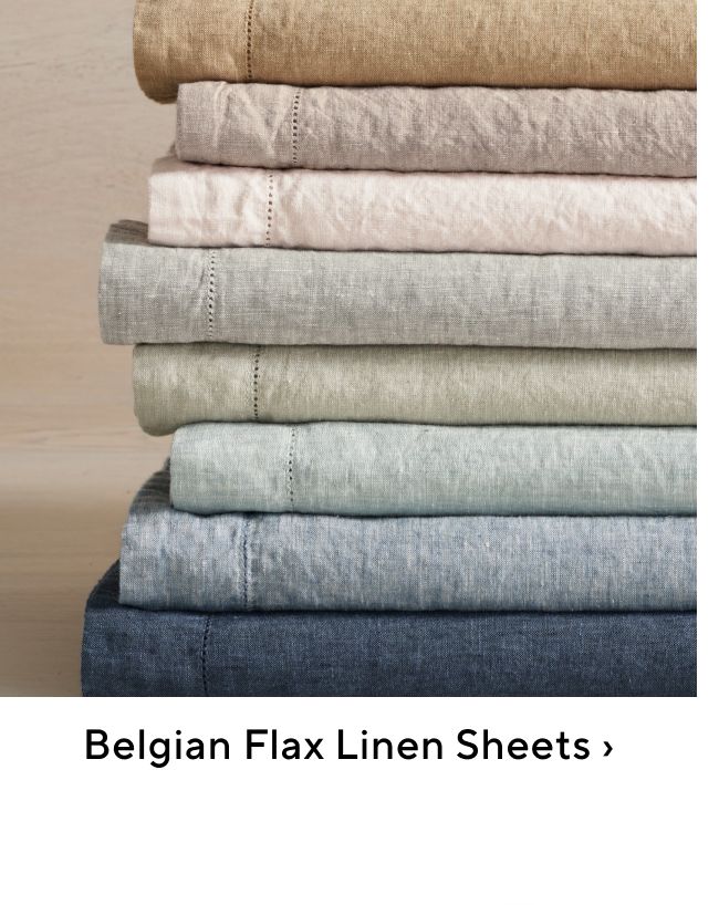  Belgian Flax Linen Sheets 