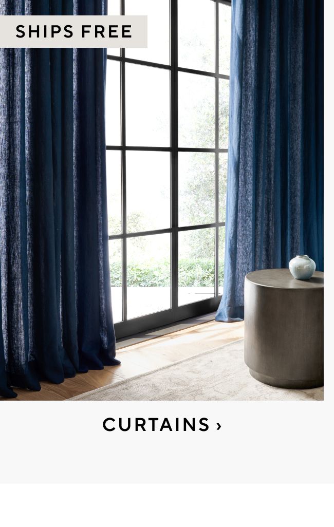 T SHIPS FREE CURTAINS 