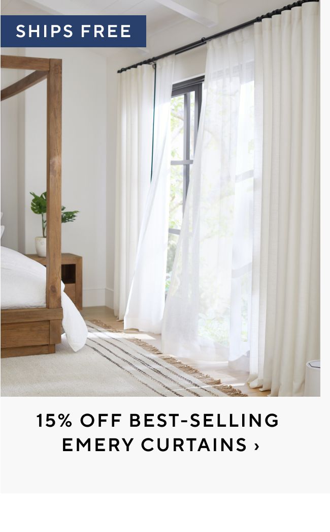  TR 15% OFF BEST-SELLING EMERY CURTAINS 