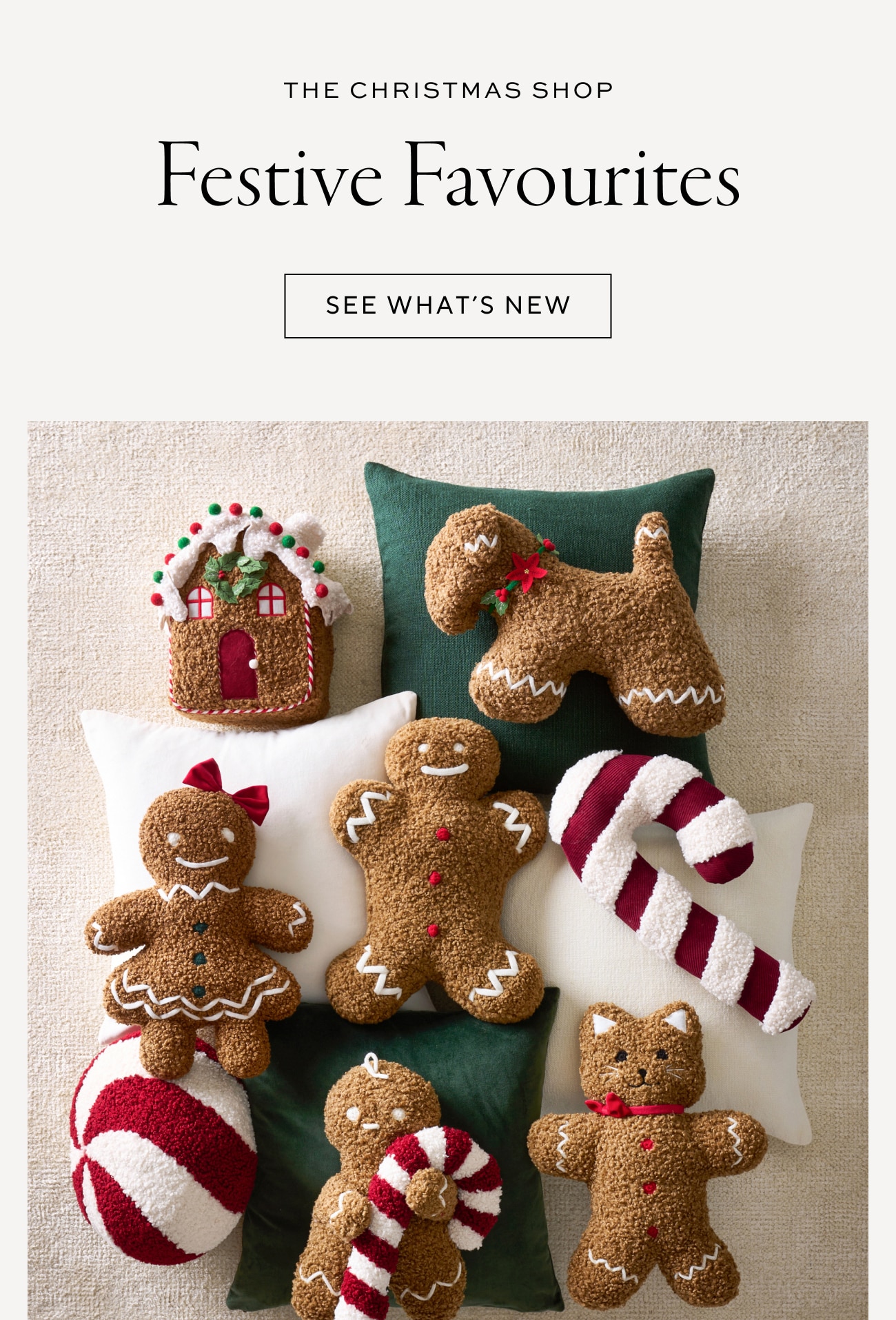 The Christmas Shop - Festive Favourites - See What's New