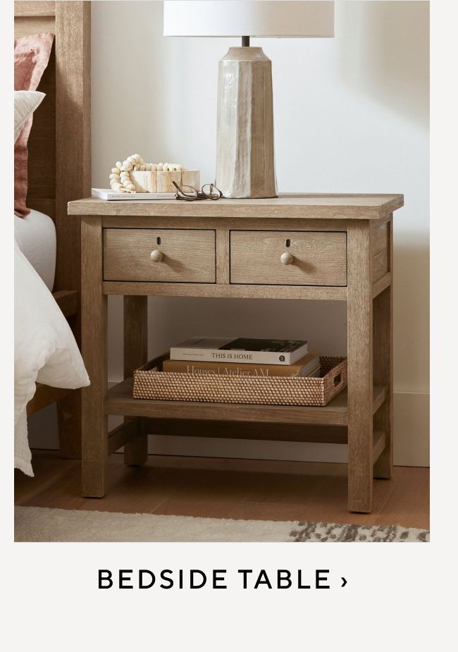 Farmhouse Bedside Table