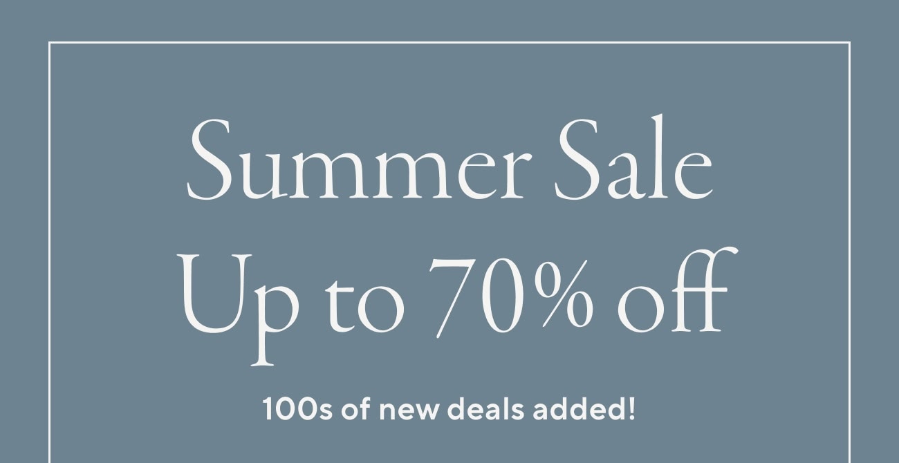 Up to 70% off at Pottery Barn